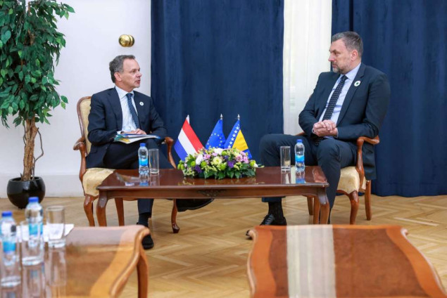 Konaković s Veldkampom i Haddadom: Zajednička posvećenost evropskoj budućnosti BiH