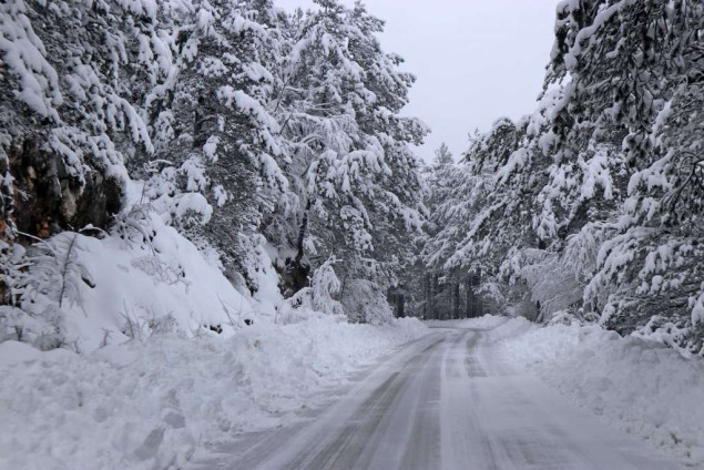 Jak vjetar stvara snježne nanose na pojedinim putnim pravcima