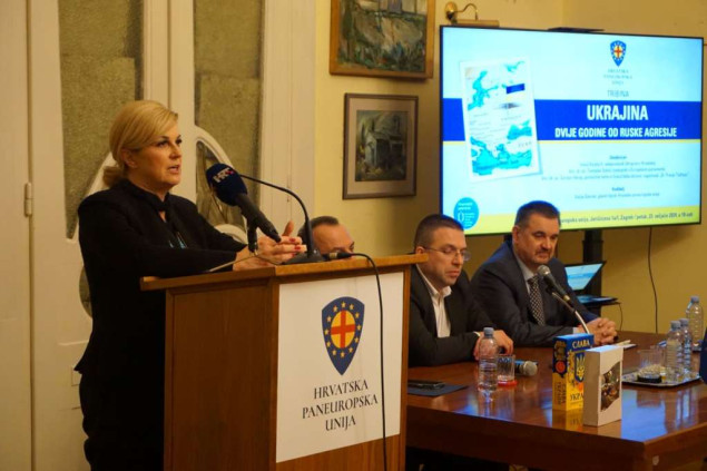 Tribina 'Ukrajina: dvije godine od ruske agresije' održana u Zagrebu