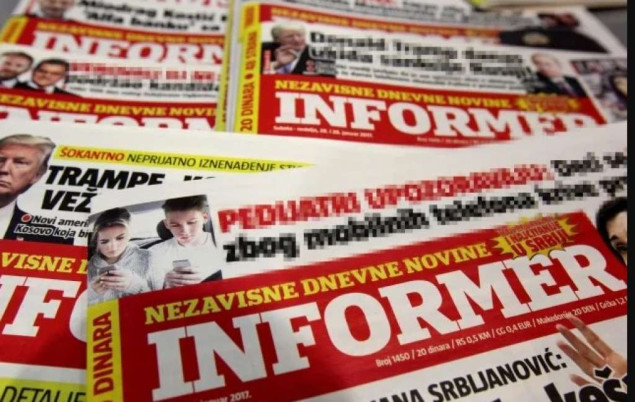 Zabranjeno emitiranje Informera u Crnoj Gori
