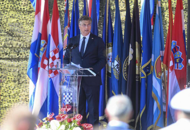 Plenković: Branitelji su kamen temeljac, Oluja omogućila mir i u BiH