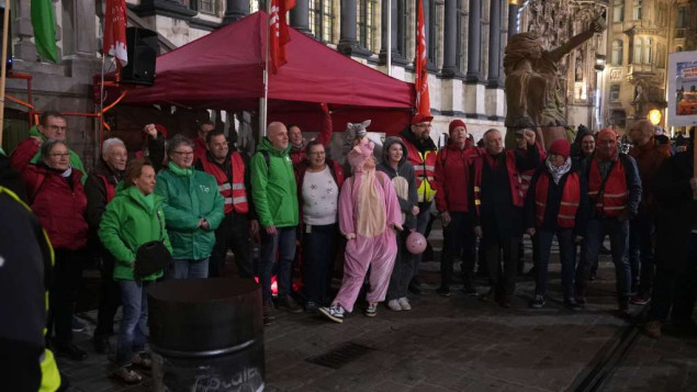Belgijski sindikati nastavljaju antivladine proteste akcijama u pet provincija