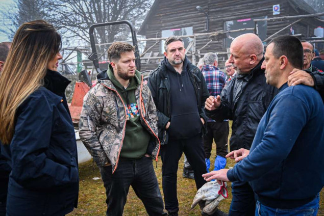 Načelnik Čengić obišao lokaciju izgorjelog PD Bukovik i najavio podršku Općine u obnovi