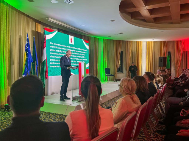 Bradara i Bošnjak na prijemu povodom mađarskog nacionalnog praznika u Sarajevu