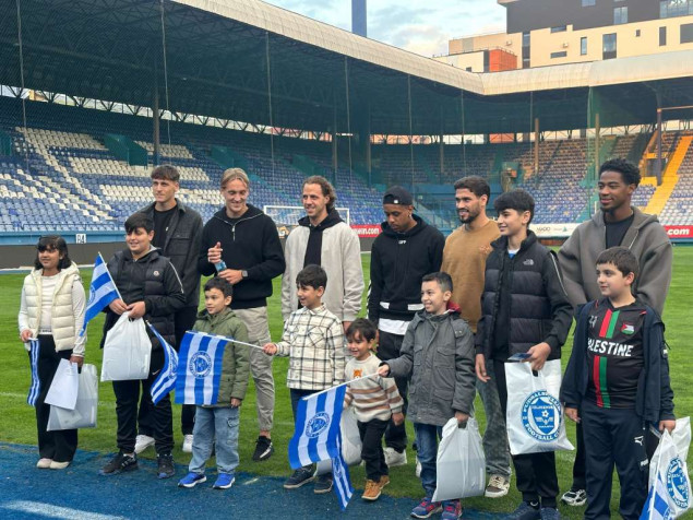 Poruka solidarnosti i humanosti sa Grbavice - FK Željezničar ugostio djecu iz Gaze