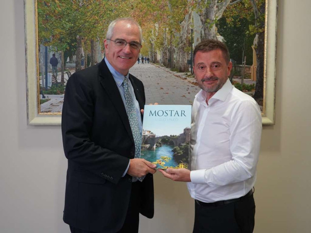 Gradonačelnik Kordić sastao se s novoimenovanim šefom Misije OESS-a u BiH