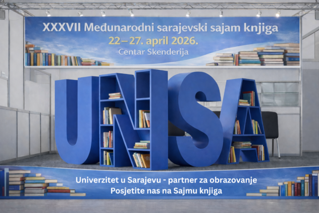 UNSA na XXXVII Međunarodnom sarajevskom sajmu knjiga - Bogat program sa više od 40 aktivnosti