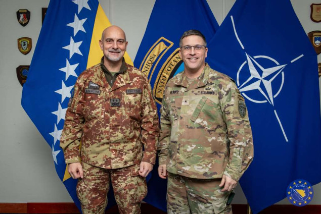 Fronda i Valas razgovarali o saradnji EUFOR-a i NATO-a u BiH