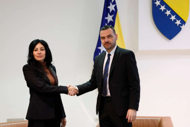 Magazinović s ambasadoricom Kharoof: Nastavit ću pomagati stanovništvu Palestine, posebno djeci