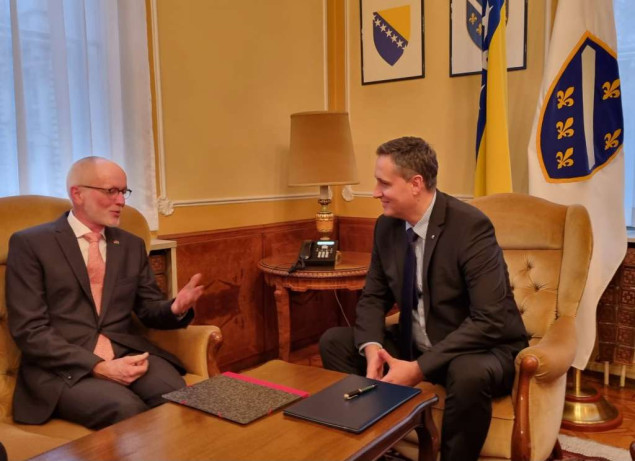 Bećirović - Fitschen: Važno nastaviti saradnju BiH i SR Njemačke