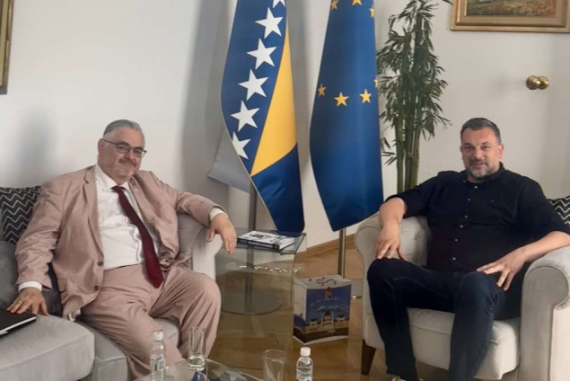 Konaković i Louis J. Crishock razgovarali o političkoj situaciji u BiH i ulozi OHR-a