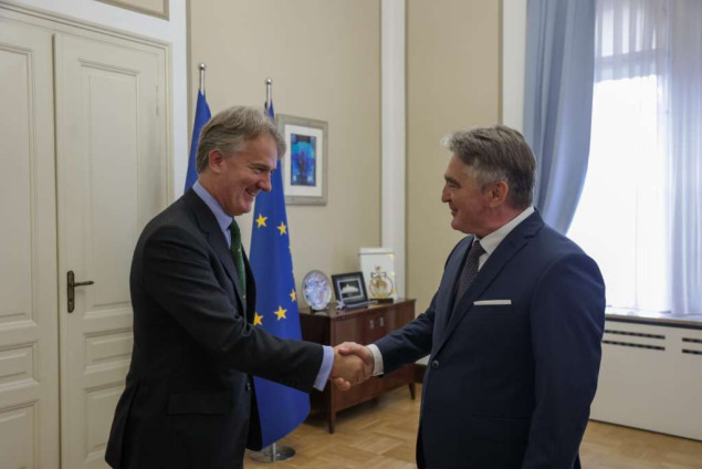 Komšić i Reilly istakli važnost britanske podrške BiH