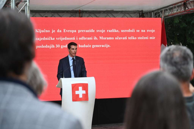 Ambasada Švicarske u Bosni i Hercegovini organizirala proslavu Nacionalnog praznika