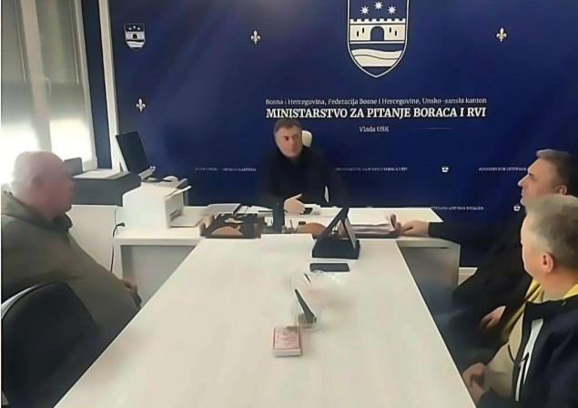 Ministarstvo za pitanja boraca USK i RVI Cazin o jačanju saradnje i sportskim aktivnostima veterana