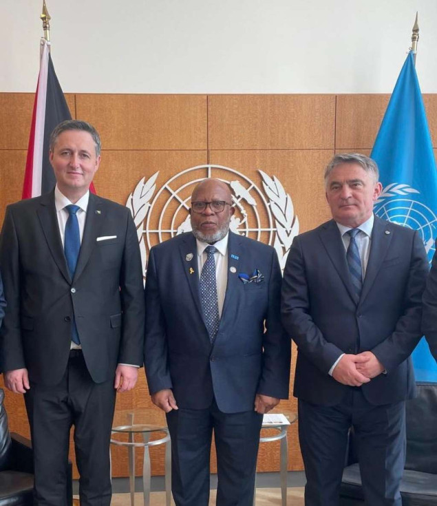 Bećirović i Komšić u UN-u: Pozivamo članice UN-a da zaštite istinu o genocidu u Srebrenici