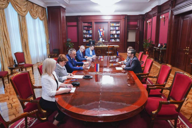 Minić i Vidović razgovarali s rezidentnim predstavnikom MMF-a u BiH Andreasom Tudikom