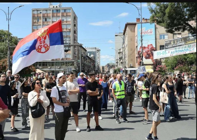 Obilježeno 10 mjeseci od pada nadstrešnice u Novom Sadu
