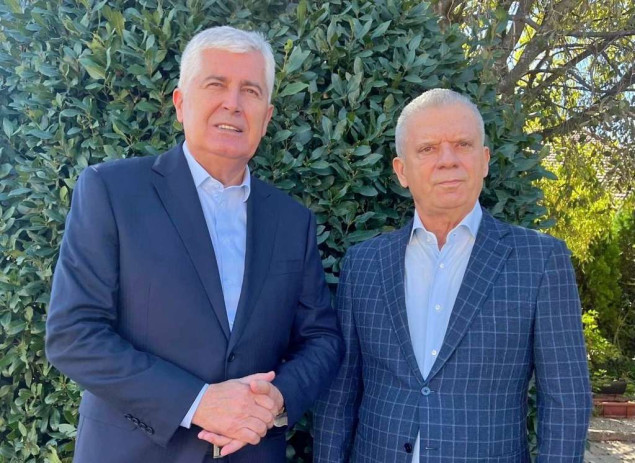 Čović i Radončić razgovarali o europskom putu i jednakopravnosti naroda