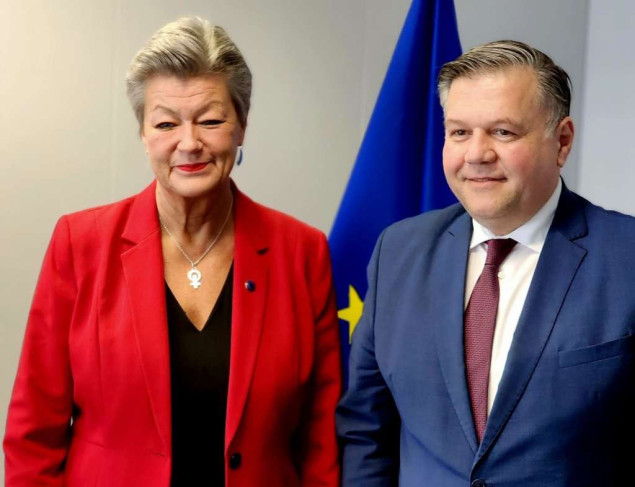 Brkić i Johansson o usuglašavanju vizne politike BiH i EU i drugim aktuelnim temama