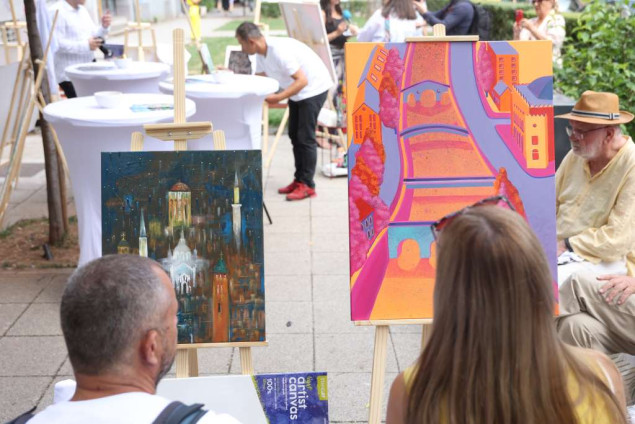 Likovna kolonija 'Boje Sarajeva' oživjela Radićevu ulicu