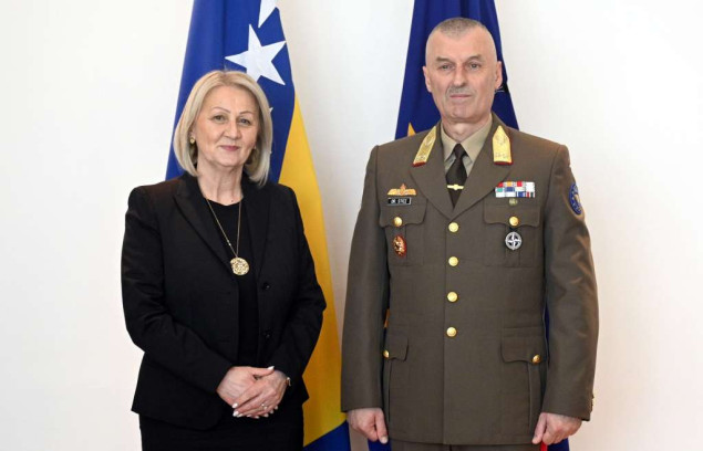 Krišto razgovarala s novoimenovanim komandantom EUFOR-a