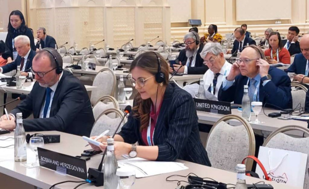 Salkičević-Dizdarević na zasjedanju skupštine Interparlamentarne unije u Tashkentu