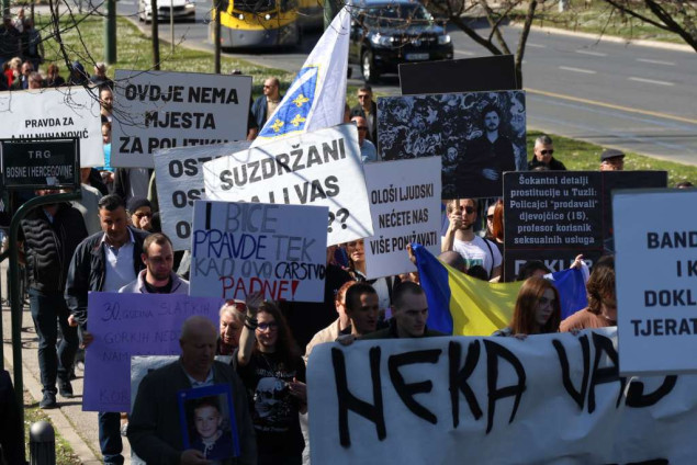 U Sarajevu deseti protest zbog tramvajske nesreće, organizatori poručuju da neće odustati
