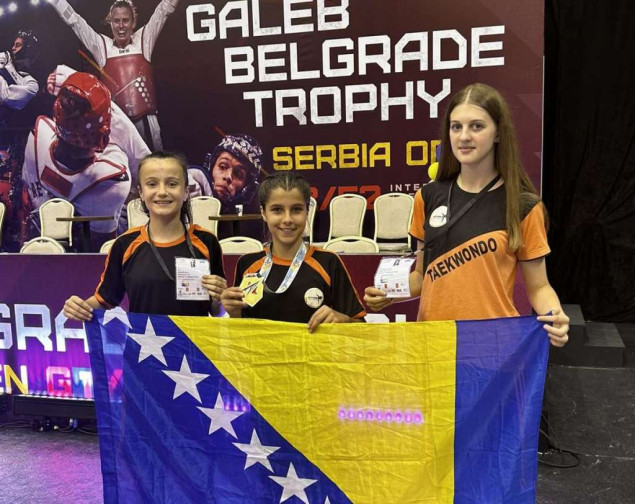 Taekwondo - Adela Fafulović osvojila zlato na G1 turniru u Beogradu