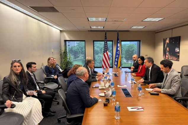 Konaković s delegacijom Kongresa: SAD podržava ustavni poredak BiH i njen put u EU i NATO