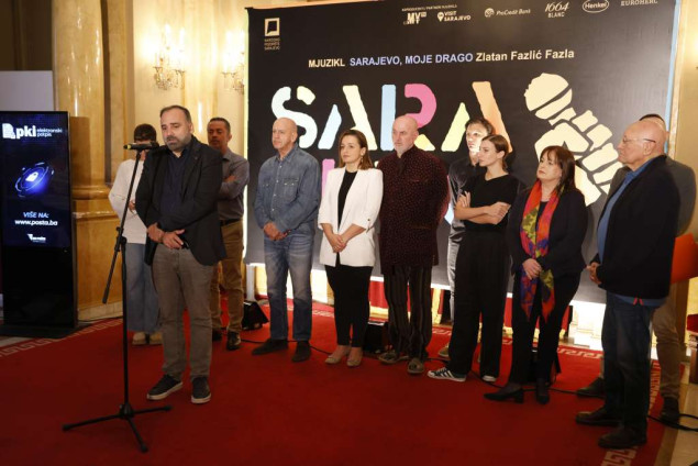 Na sceni Narodnog pozorišta večeras premijera prvog bh. mjuzikla 'Sarajevo, moje drago'