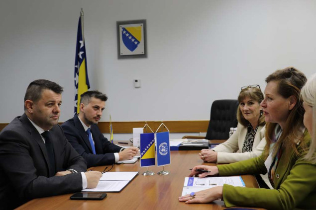 Ministar Hurtić razgovarao sa koordinatoricom UN-a o brojnim zajedničkim projektima