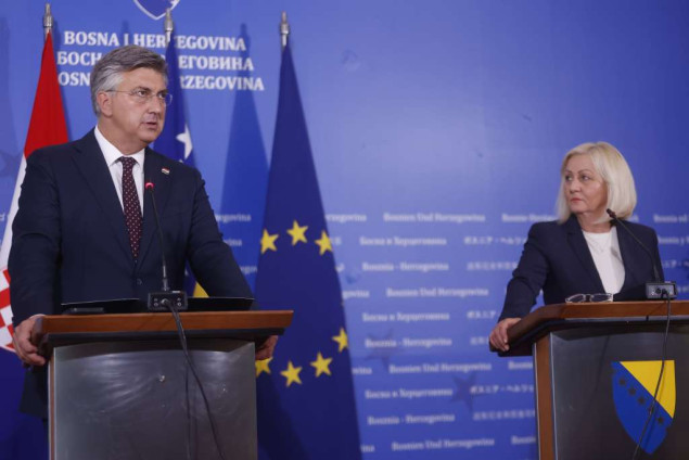 Krišto - Plenković: Nastavak podrške Hrvatske Bosni i Hercegovini za iskorak na evropskom putu