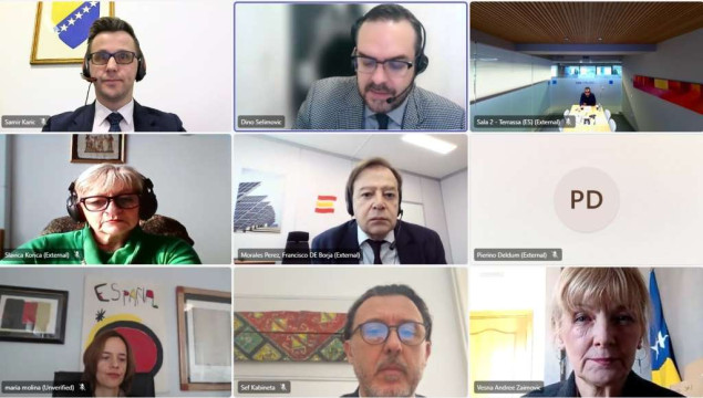 Webinar 'Jačanje ekonomskih veza između Bosne i Hercegovine i Kraljevine Španije'