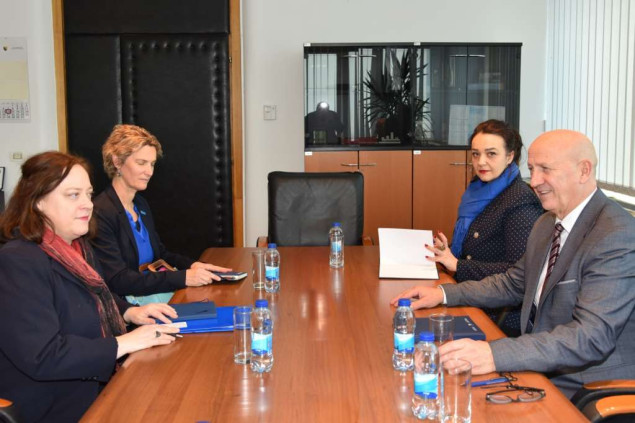 Bošnjak primio u nastupni posjet predstavnice UNHCR-a u BiH