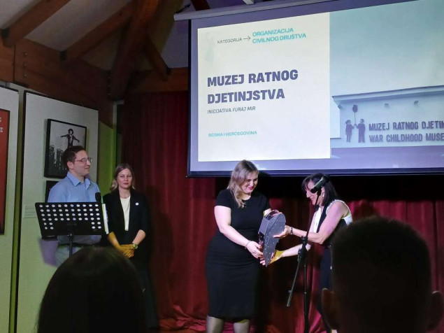 Muzej ratnog djetinjstva dobitnik regionalne nagrade za program 'Furaj mir'
