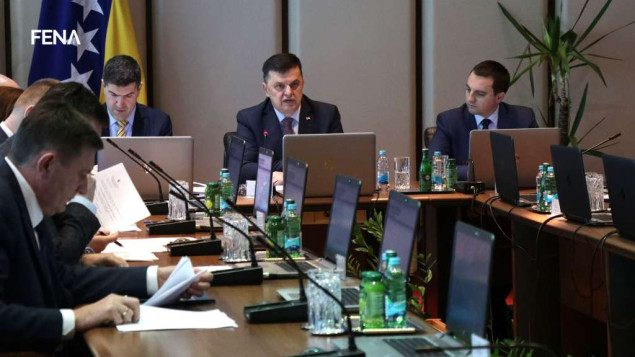 Za sutra najavljena sjednica Vijeća ministara BiH koja ove sedmice nije održana