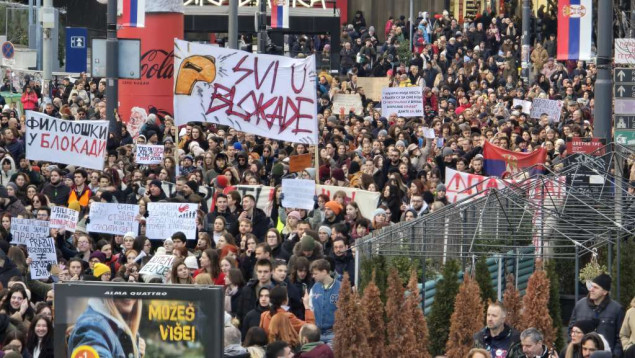 Studentica koja je ozlijeđena na prosvjedu u Novom Beogradu nije više na intenzivnoj