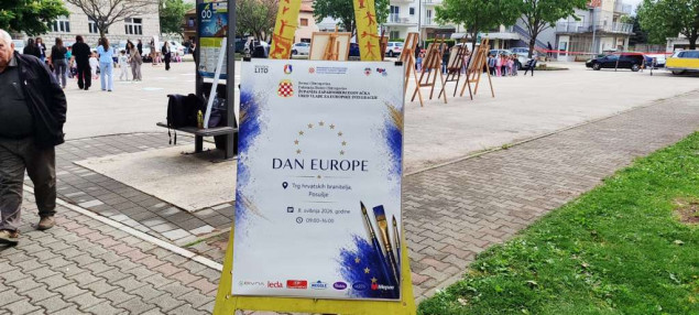 U Posušju obilježen Dan Europe kroz kreativne radionice za djecu i mlade