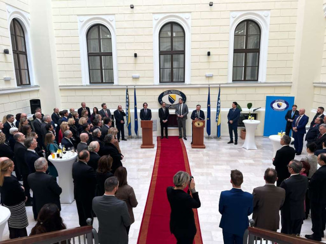 Konaković priredio prijem za članove diplomatskog kora u BiH