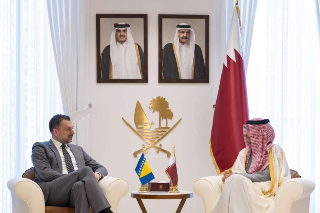 Konaković - Al Thani: Unaprijediti ekonomsku saradnju BiH i Katara