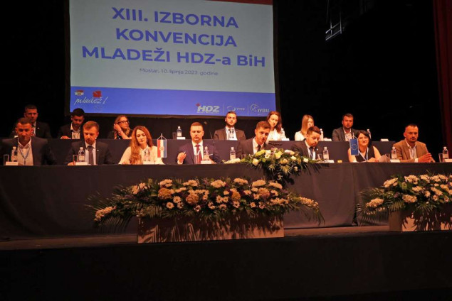 Izborna konvencija Mladeži HDZ BiH: Mati Lončaru novi predsjednički mandat