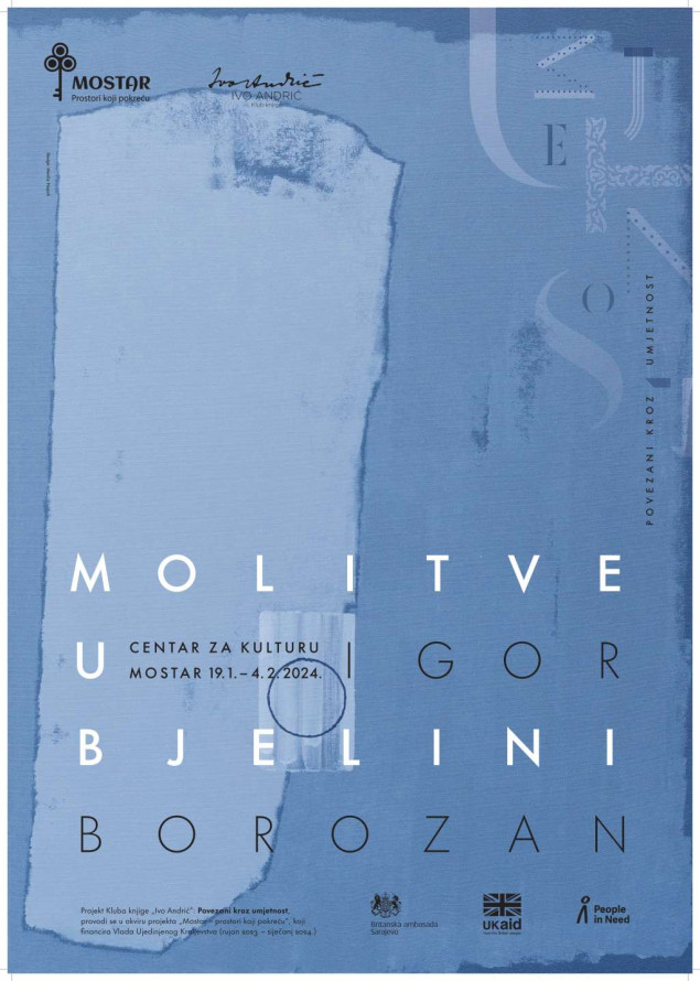 Izložba Igora Borozana 'Molitve u bjelini' u petak u Mostaru