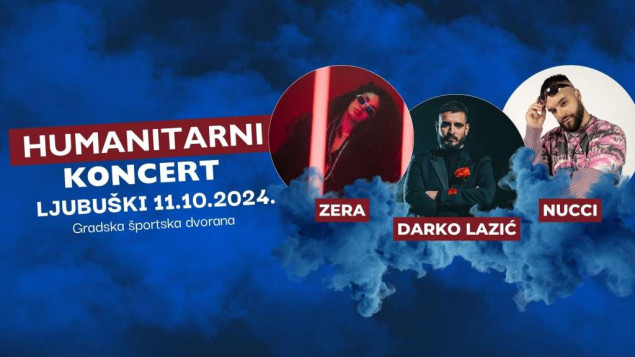Humanitarni koncert u Ljubuškom za žrtve poplava
