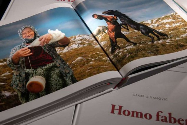 Otvaranje izložbe i promocija monografije 'Homo faber' Samira Sinanovića