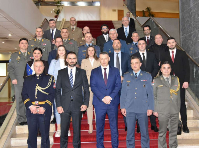 Nešić primio polaznike Visokih studija bezbjednosti i odbrane iz Republike Srbije