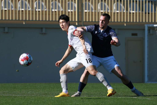 Željezničar poražen od Gangwona u pripremnom duelu u Antaliji