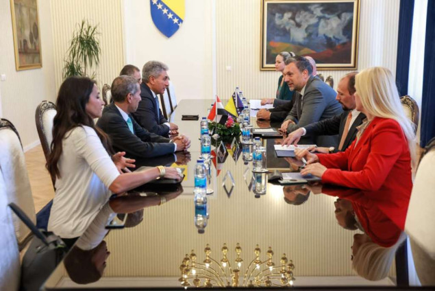 Konaković primio u kurtoaznu posjetu ministra turizma i antikviteta Egipta Ali Attiaa