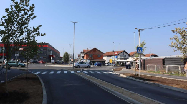 Brčko: Izvode se završni radovi na kružnom raskrižju 'Klanac' vrijednom 860.000 KM