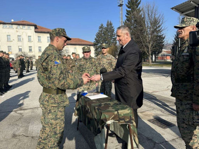 U Rajlovcu promoviran 30. naraštaj novih vojnika OSBiH