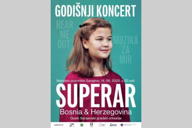 U subotu na sceni NPS: Godišnji koncert Udruženja Superar u BiH 'Hear Me Out – Muzika za mir'